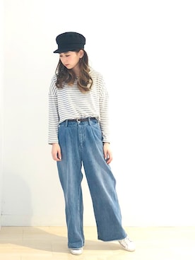 kana¨̮*さん（レディース・161cm）の春コーディネート