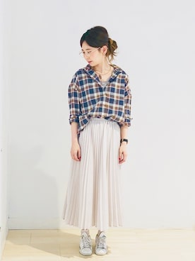 「AMERICAN HOLIC」｜kana¨̮*さん（レディース・161cm）の春コーディネート