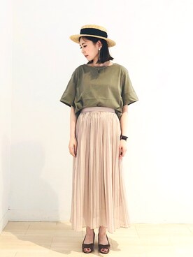 「AMERICAN HOLIC」｜kana¨̮*さん（レディース・161cm）の春コーディネート