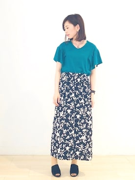 「AMERICAN HOLIC」｜kana¨̮*さん（レディース・161cm）の春コーディネート