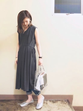 「AMERICAN HOLIC」｜kana¨̮*さん（レディース・161cm）の春コーディネート