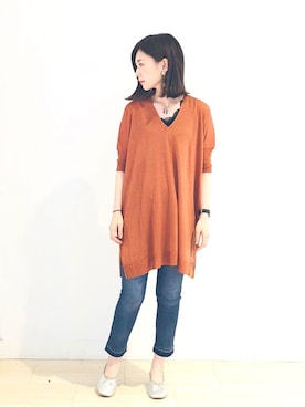 「AMERICAN HOLIC」｜kana¨̮*さん（レディース・161cm）の春コーディネート