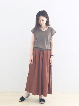 「AMERICAN HOLIC」｜kana¨̮*さん（レディース・161cm）の春コーディネート