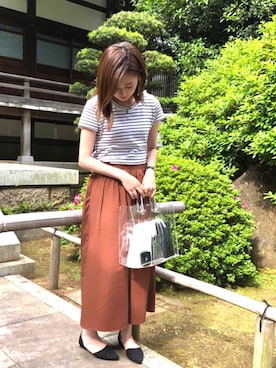 「AMERICAN HOLIC」｜kana¨̮*さん（レディース・161cm）の夏コーディネート