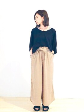 「AMERICAN HOLIC」｜kana¨̮*さん（レディース・161cm）の夏コーディネート