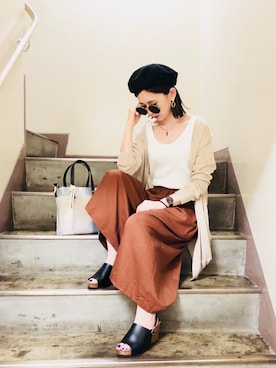 「AMERICAN HOLIC」｜kana¨̮*さん（レディース・161cm）の夏コーディネート