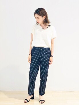 「AMERICAN HOLIC」｜kana¨̮*さん（レディース・161cm）の夏コーディネート