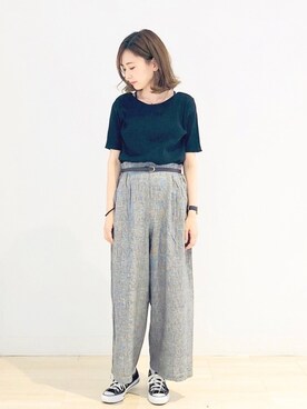 「AMERICAN HOLIC」｜kana¨̮*さん（レディース・161cm）の夏コーディネート