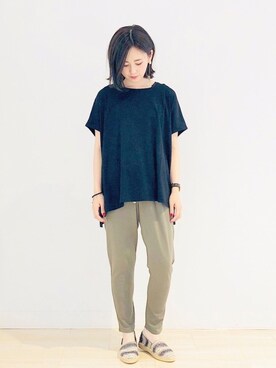 「AMERICAN HOLIC」｜kana¨̮*さん（レディース・161cm）の夏コーディネート