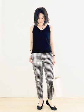 「AMERICAN HOLIC」｜kana¨̮*さん（レディース・161cm）の夏コーディネート