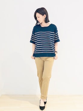 「AMERICAN HOLIC」｜kana¨̮*さん（レディース・161cm）の夏コーディネート