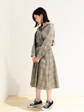 「AMERICAN HOLIC」｜kana¨̮*さん（レディース・161cm）の夏コーディネート