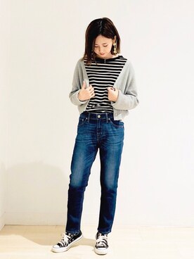 「AMERICAN HOLIC」｜kana¨̮*さん（レディース・161cm）の夏コーディネート