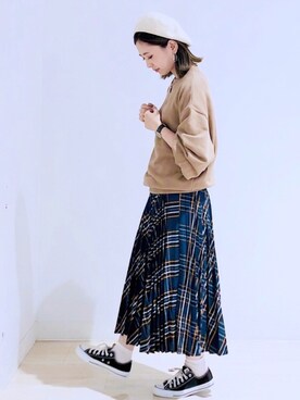 「AMERICAN HOLIC」｜kana¨̮*さん（レディース・161cm）の秋コーディネート