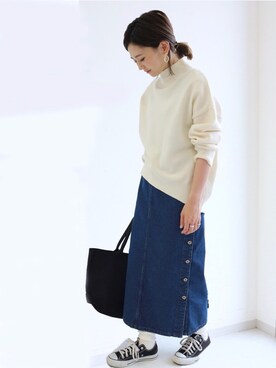 「AMERICAN HOLIC」｜kana¨̮*さん（レディース・161cm）の秋コーディネート