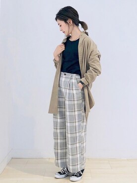 「AMERICAN HOLIC」｜kana¨̮*さん（レディース・161cm）の秋コーディネート