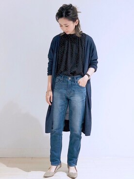 「AMERICAN HOLIC」｜kana¨̮*さん（レディース・161cm）の秋コーディネート