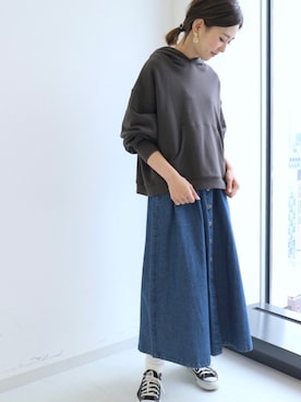 「AMERICAN HOLIC」｜kana¨̮*さん（レディース・161cm）の秋コーディネート