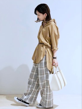 「AMERICAN HOLIC」｜kana¨̮*さん（レディース・161cm）の秋コーディネート