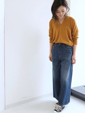 「AMERICAN HOLIC」｜kana¨̮*さん（レディース・161cm）の秋コーディネート