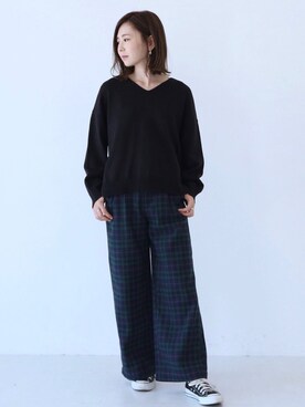 「AMERICAN HOLIC」｜kana¨̮*さん（レディース・161cm）の秋コーディネート
