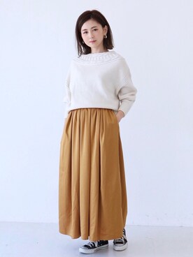 「AMERICAN HOLIC」｜kana¨̮*さん（レディース・161cm）の秋コーディネート