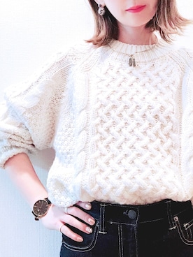 「AMERICAN HOLIC」｜kana¨̮*さん（レディース・161cm）の秋コーディネート