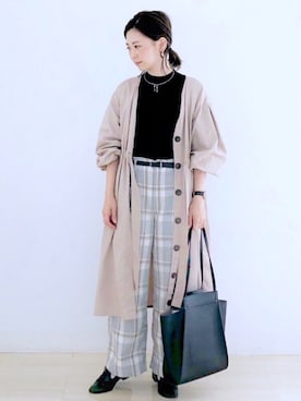 「AMERICAN HOLIC」｜kana¨̮*さん（レディース・161cm）の秋コーディネート