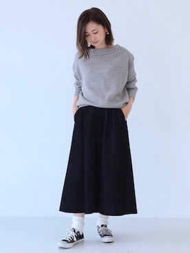 「AMERICAN HOLIC」｜kana¨̮*さん（レディース・161cm）の秋コーディネート