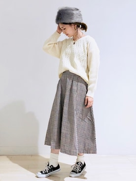 「AMERICAN HOLIC」｜kana¨̮*さん（レディース・161cm）の秋コーディネート