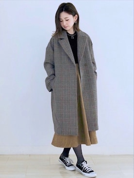 「AMERICAN HOLIC」｜kana¨̮*さん（レディース・161cm）の秋コーディネート