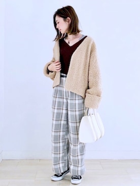 「AMERICAN HOLIC」｜kana¨̮*さん（レディース・161cm）の秋コーディネート