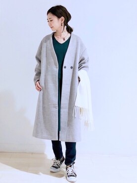 「AMERICAN HOLIC」｜kana¨̮*さん（レディース・161cm）の秋コーディネート