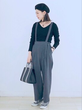 「AMERICAN HOLIC」｜kana¨̮*さん（レディース・161cm）の冬コーディネート