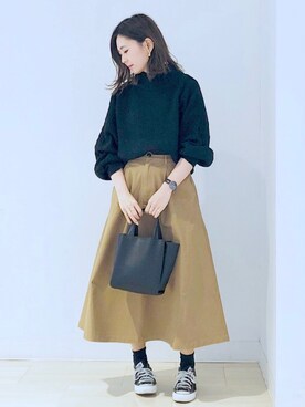 「AMERICAN HOLIC」｜kana¨̮*さん（レディース・161cm）の冬コーディネート