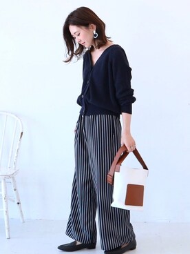 「AMERICAN HOLIC」｜kana¨̮*さん（レディース・161cm）の冬コーディネート