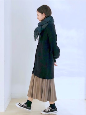 「AMERICAN HOLIC」｜kana¨̮*さん（レディース・161cm）の冬コーディネート