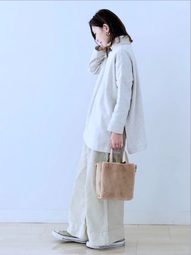 「AMERICAN HOLIC」｜kana¨̮*さん（レディース・161cm）の冬コーディネート