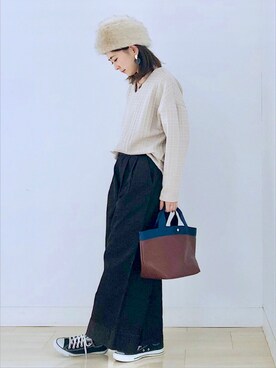 kana¨̮*さん（レディース・161cm）の冬コーディネート