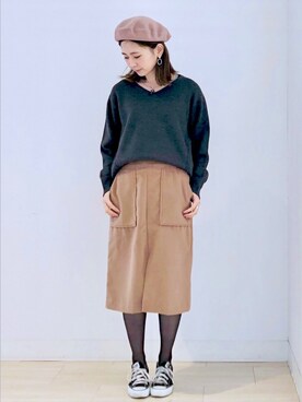 kana¨̮*さん（レディース・161cm）の冬コーディネート