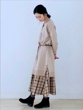 kana¨̮*さん(レディース・161cm)の冬コーディネート