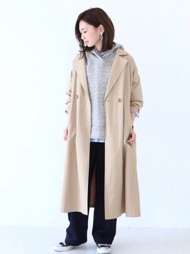 「AMERICAN HOLIC」｜kana¨̮*さん（レディース・161cm）の冬コーディネート