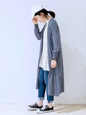 「AMERICAN HOLIC」｜kana¨̮*さん（レディース・161cm）の冬コーディネート