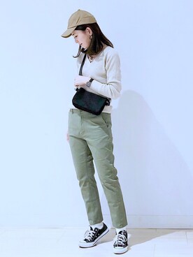 「AMERICAN HOLIC」｜kana¨̮*さん（レディース・161cm）の冬コーディネート