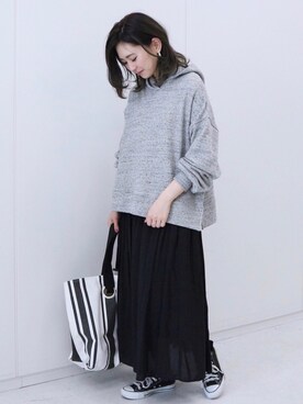 「AMERICAN HOLIC」｜kana¨̮*さん（レディース・161cm）の冬コーディネート