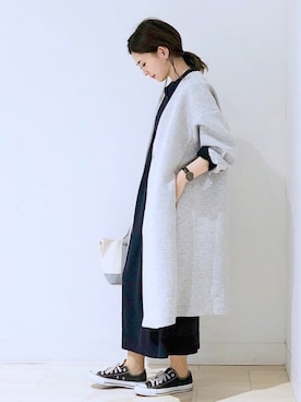 「AMERICAN HOLIC」｜kana¨̮*さん（レディース・161cm）の冬コーディネート