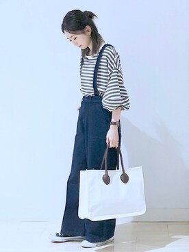 「AMERICAN HOLIC」｜kana¨̮*さん（レディース・161cm）の冬コーディネート