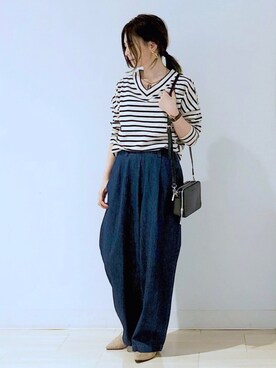 「AMERICAN HOLIC」｜kana¨̮*さん（レディース・161cm）の冬コーディネート