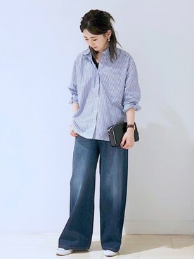 「AMERICAN HOLIC」｜kana¨̮*さん（レディース・161cm）の冬コーディネート