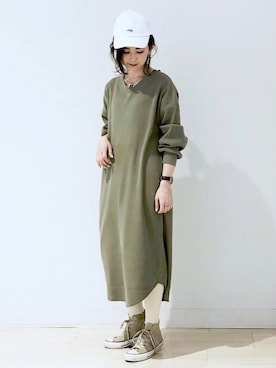 「AMERICAN HOLIC」｜kana¨̮*さん（レディース・161cm）の冬コーディネート